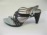 LADIES TERRA PLANA SANDALS BLACK/GREEN STYLE AUDREY TP00028LBLK