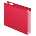 Pendaflex 4152X2RED Hanging Box Bottom Folder, Red, Letter, 25 Per Box