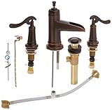 Pfister Ashfield 2-Handle 8" Widespread Bathroom Faucet, Rustic Bronze