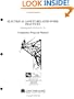 Electrical Safety-Related Work Practices: OSHA Manual