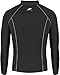 JustOneStyle New Boys & Girls Youth 084 Black Compression Skin Tight Baselayer Shirt