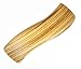 Exotic Zebrawood 3 inch Barrette Wave Style