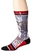 Stance Men's Pippen Crew Sock, Red, Sock Size:10-13/Shoe Size: 6-12
