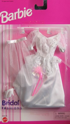 Barbie Bridal Fashions (1996 Arcotoys, Mattel)