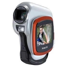Sanyo Xacti VPC-CA6OR 6MP MPEG4 Weatherproof Digital Camcorder w/5x Optical Zoom