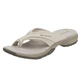 Columbia Sportswear Womens Nevis Toe Thong,Stone,8 M