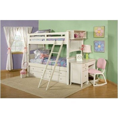 Mission White Extra Long Bunk Bed