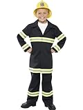 Child Fireman Costume Deluxe - Large