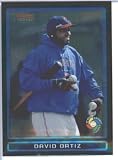 David Ortiz - Dominican Republic (World Baseball Classic) 2009 Bowman CHROME Draft WBC Prospects Baseball Card # BDPW9 / MLB Baseball Trading Card in Screwdown!