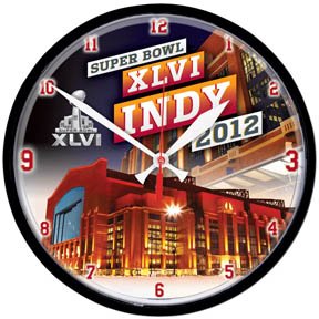 NFL Superbowl Super Bowl Wall Clock