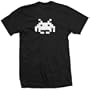 SPACE INVADERS alien arcade atari video game BW SHIRT
