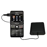 Emergency AA Battery Charge Extender for the Samsung SGH-A827 - Gomadic Brand w/ TipExchange Technology