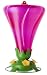 Garden Song&reg; 456-6 48 Ounce Hibiscus Hummingbird Feeder