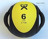 415ZIpzu8YL. SL160  `Cando Rubber Medicine Ball 1 Lbs 8 Diameter Tan