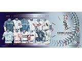 Chicago White Sox Uniform History Wall Clock