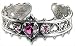 Elizabethan Bracelet Antique Reproduction with Purple Heart