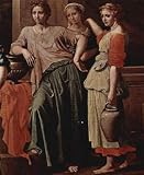 Nicolas Poussin (Rebekah at the well with Elise, the bride and advertisers on behalf of Isaac, Abraham, detail) - 13