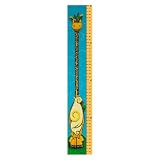 6 Foot Growth Chart "Gauge the Giraffe" by Sylvia Masek - 1.5"