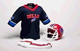 Buffalo Bills NFL Youth Four Piece Uniform Set (Small) from Franklin