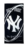 NEW YORK YANKEES 100% Cotton Full Size 30 by 60 BEACH / BATH TOWEL