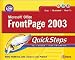 All Products : Microsoft Office FrontPage 2003 Quicksteps