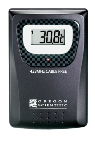 Oregon Scientific Wireless Remote Sensor for Ferrari Maranello Weather Station/Projection Clock (FSP301-BK)