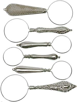 Magnifying Glass Set 6 Piece Antique Style