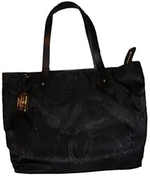 Women's Lauren Ralph Lauren Purse Handbag Pimlico Tote Black/Black