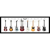 Guitar Heaven Chart of Famous Guitars Music Poster Print