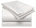 Renaissance 600 Thread-Count Solid Cotton Standard Pillow Case Set, White
