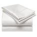 Renaissance 600-Thread-Count Cotton Sateen Queen Sheet Set, White