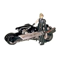 Final Fantasy Advent Children Cloud Strife & Fenrir Motorcycle Action Figure Deluxe Set