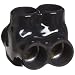 Morris Products 97122 Insulated Dual Entry Splice, Black, 600 - 4 Wire Range, 5/16" Allen Hex, 2.96" Length, 2.9" Height