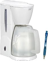 Melitta アロマサーモ 5カップ ホワイト JCM-512/W Amazon.co.jp 特別セット 【付属:Melitta ロゴ入りボールペン】