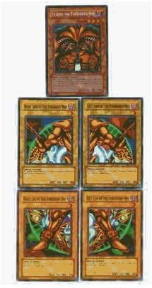 YuGiOh Dark Beginning 1 Single Card Exodia the Forbidden One - 5 Card SET !