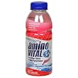 Ajinomoto Amino Vital Advanced Amino Acid Sports Supplement, Natural Fruit Punch with Other Natural Flavors, 20 Ounce Bottles (Pack of 12)