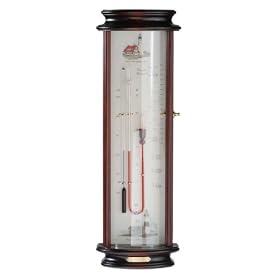 Tendency Barometer with Lighthouse Motif Storm Glass Hygrometer Historical Weather... by Allivan Marketing