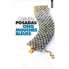 Cinq mouches bleues