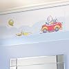 Izziwotnot Humphrey's Corner Little Red Car Wallpaper Border