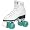 Roller Derby Women's Classic 300 Quad Roller Skates - White - U951 (5)