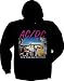 AC/DC ACDC Hoodie 'Dirty Deeds' black hooded sweatshirt