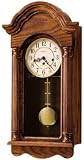 Daniel Key-Wound Wall Clock with Oak Finish