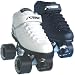 Riedell Carrera Black Quad Speed Skates