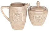 Pfaltzgraff Serenity Sand Sugar and Creamer Set