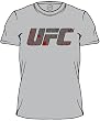 UFC Ultimate Fighting Championship Blood Splatter Silver T-shirt Tee