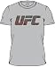 UFC Ultimate Fighting Championship Blood Splatter Silver T-shirt Tee