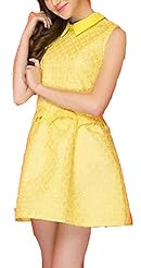 Plus Size Silk Sleeveless Above the Knee Mini Dress 