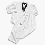 Tae Kwon Do Star Uniform (Black Collar, Size 2) from Century