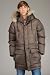 J. Lindeberg Hanlan Grey/Brown Air Tech Down Coat