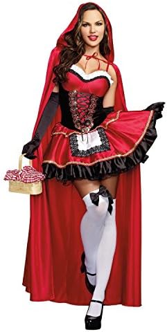 McDonalnd chic Women's Little Red Riding Hood Costume As ShownMedium